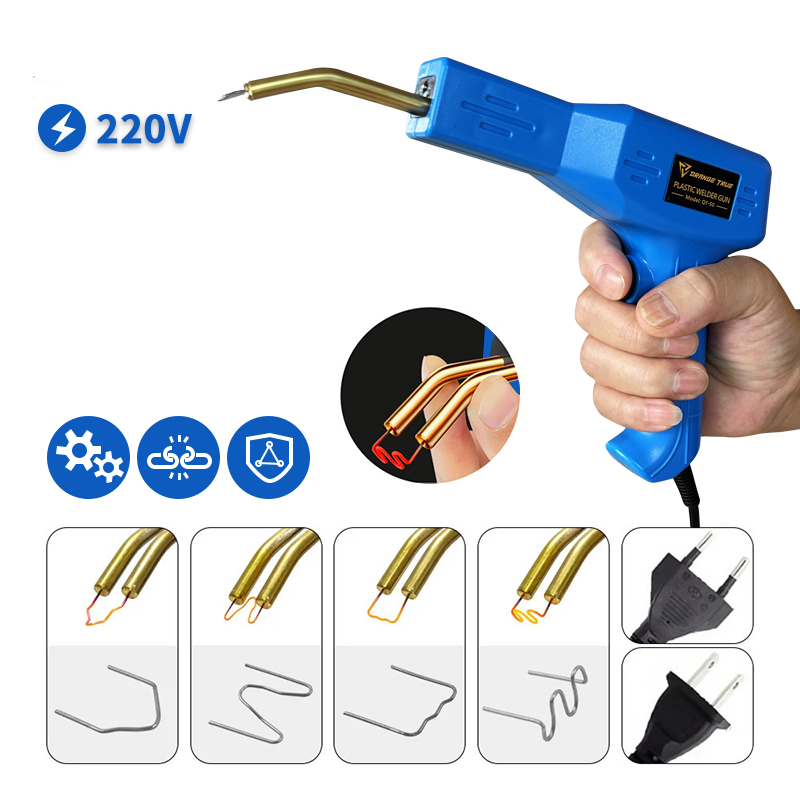 Electronics Repair Kit With Soldering Iron - مجموعة شعلة إصلاح المصد البلاستيكية لحام