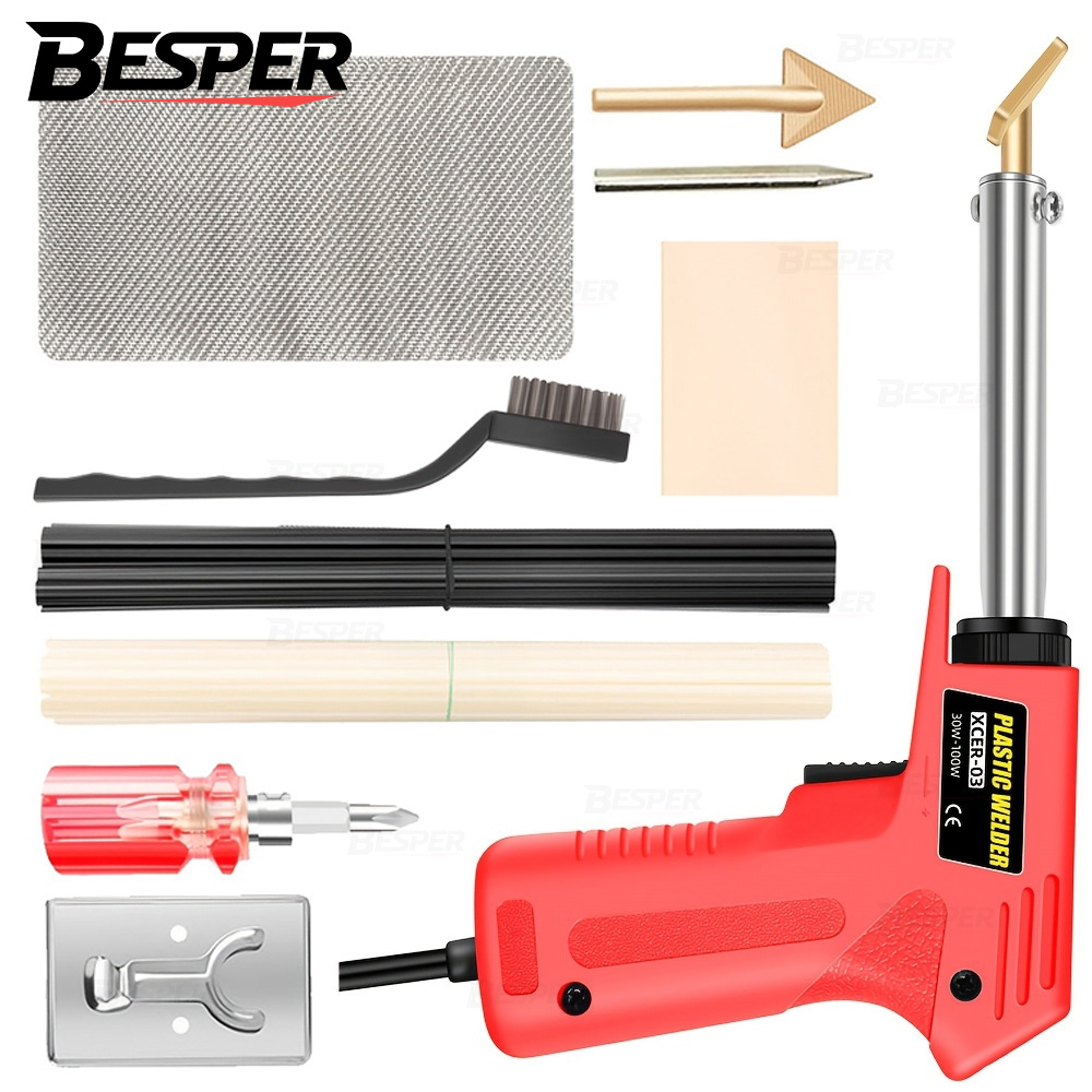 Electronics Repair Kit With Soldering Iron - طقم مكواة لحام كهربائية 100 واط