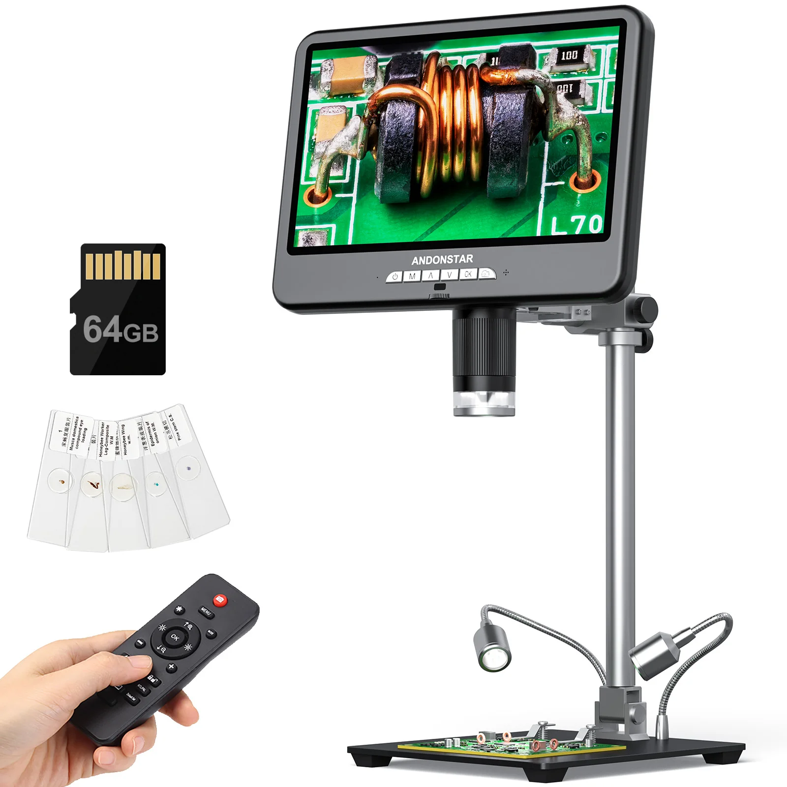 Electronic Repairing - مجهر رقمي Andonstar AD210S-Pro بدقة 4K