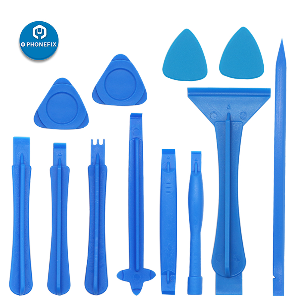 Spudger Plastic Set - 12 قطعة إصلاح الهاتف المحمول افتتاح