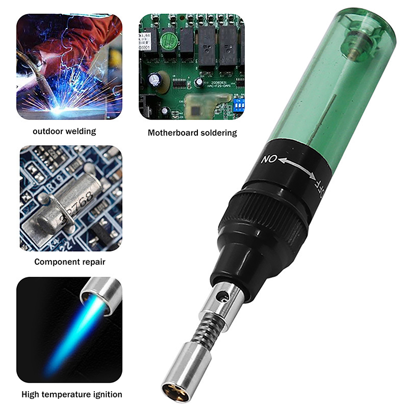 Electronics Repair Kit With Soldering Iron - طقم لحام محمول، قلم لحام غاز