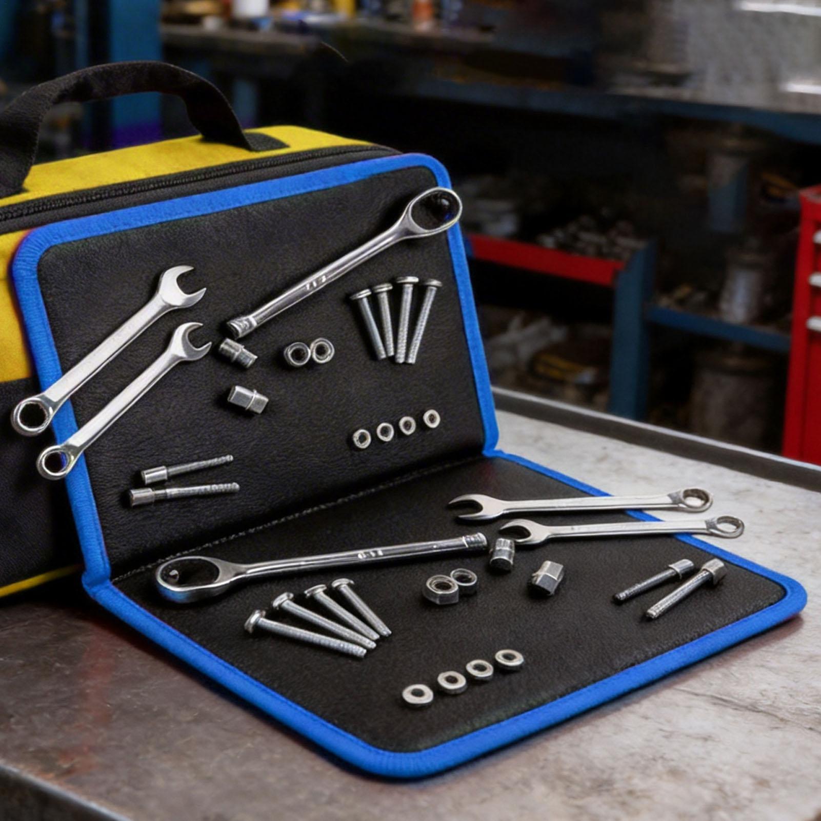 Electronics Repair Garage - سجادة أدوات مغناطيسية مرنة غير قابلة