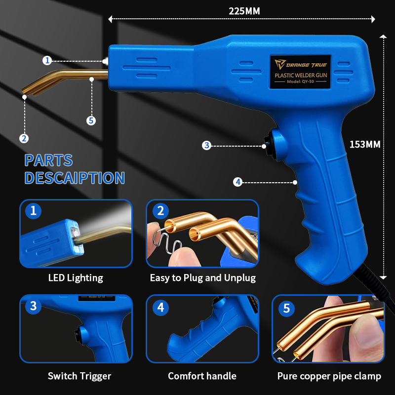 مجموعة شعلة إصلاح المصد البلاس - مراجعة Electronics Repair Kit With Soldering Iron وسعره