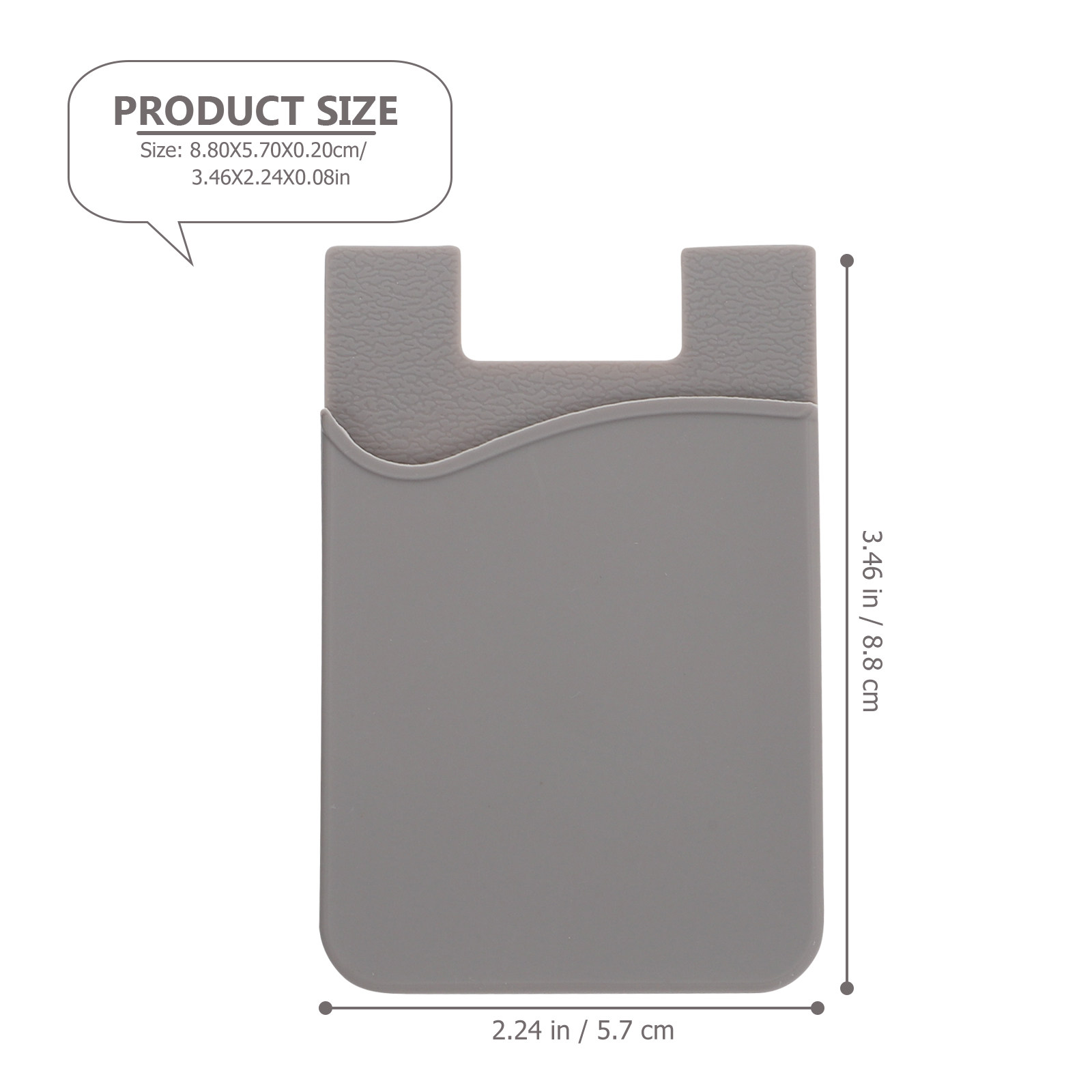 3 قطع حافظة بطاقات فردية لاصقة - مراجعة Back Cover Adhesive وسعره