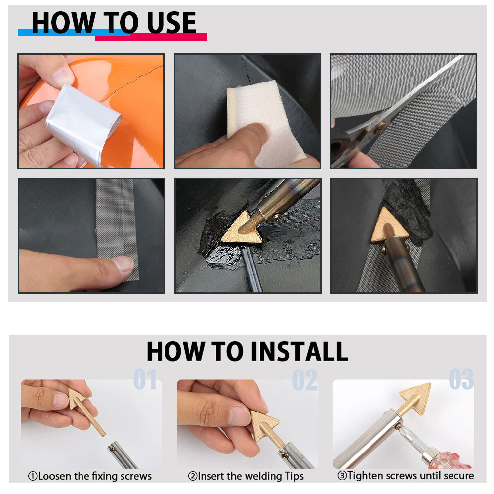 طقم مكواة لحام كهربائية 100 وا - مراجعة Electronics Repair Kit With Soldering Iron وسعره