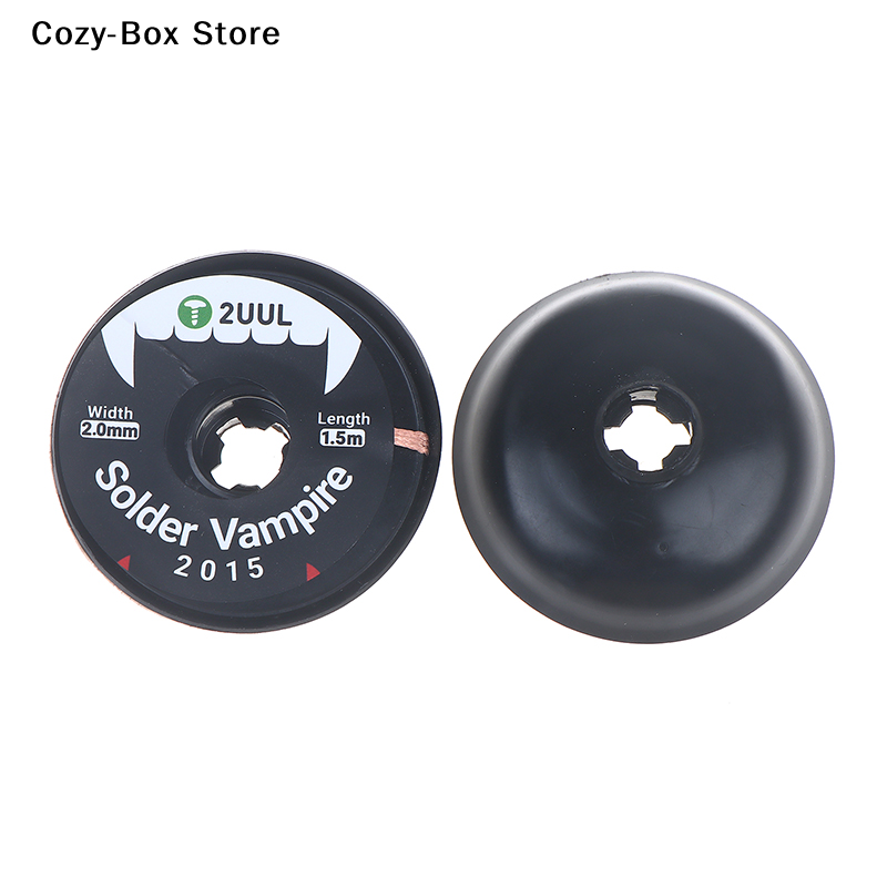 [ZY]2UUL DW16 2015 فتيل لحام ف - مراجعة Solder Wick Braid وسعره