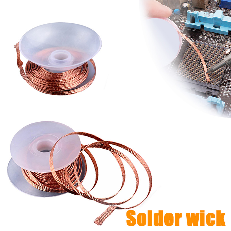 شريط جديلة لإزالة لحام الفتيل  - مراجعة Solder Wick Braid وسعره