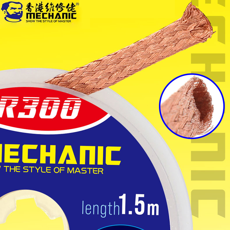 ميكانيكي 1.0/1.5/2.0/2.5/3.0/3 - مراجعة Solder Wick Braid وسعره