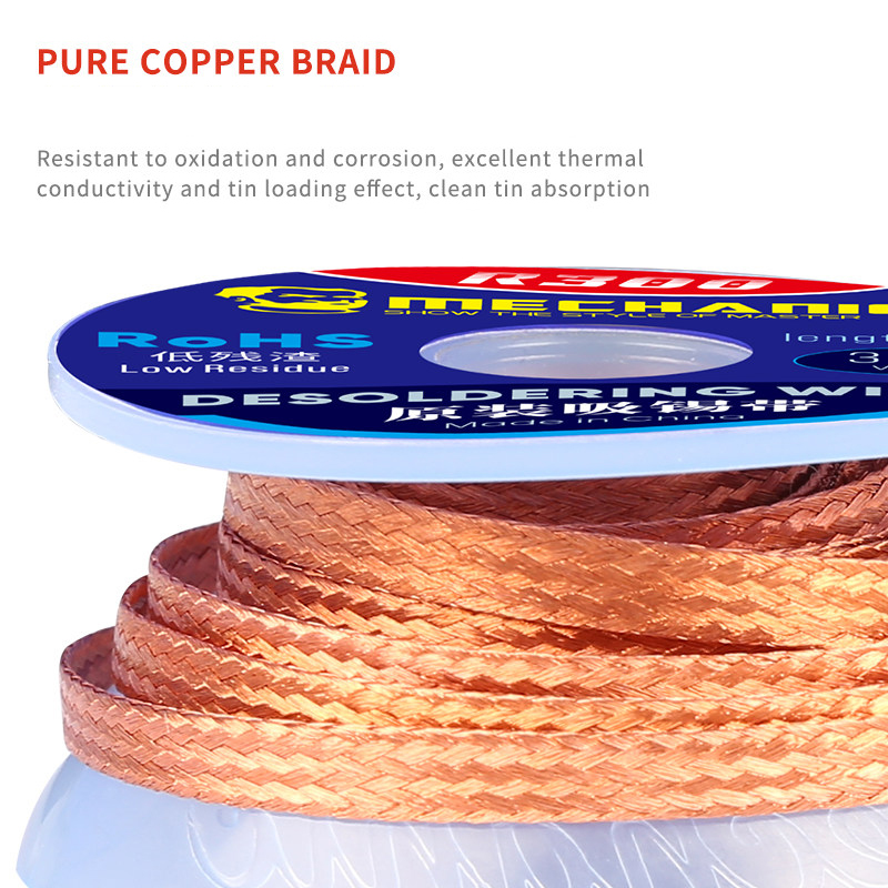 ميكانيكي 1.0/1.5/2.0/2.5/3.0/3 - مراجعة Solder Wick Braid وسعره