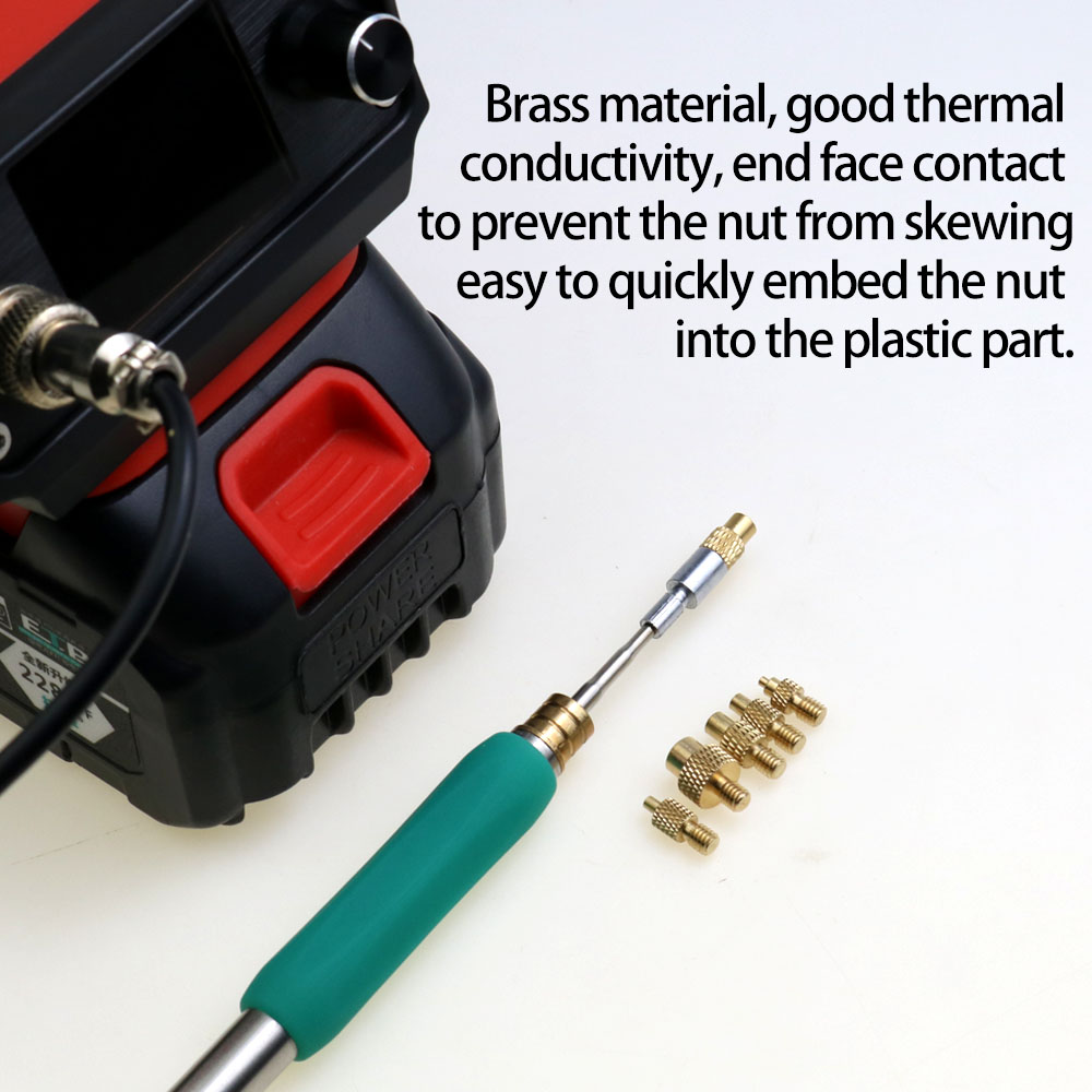 C210/TS21/HS-02B الحرارة إدراج - مراجعة Electronics Repair Kit With Soldering Iron وسعره