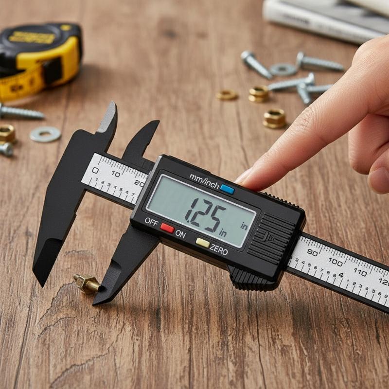 فرجار رقمي 6 بوصات 0-150 مم مع - مراجعة Electronics Repair Garage وسعره