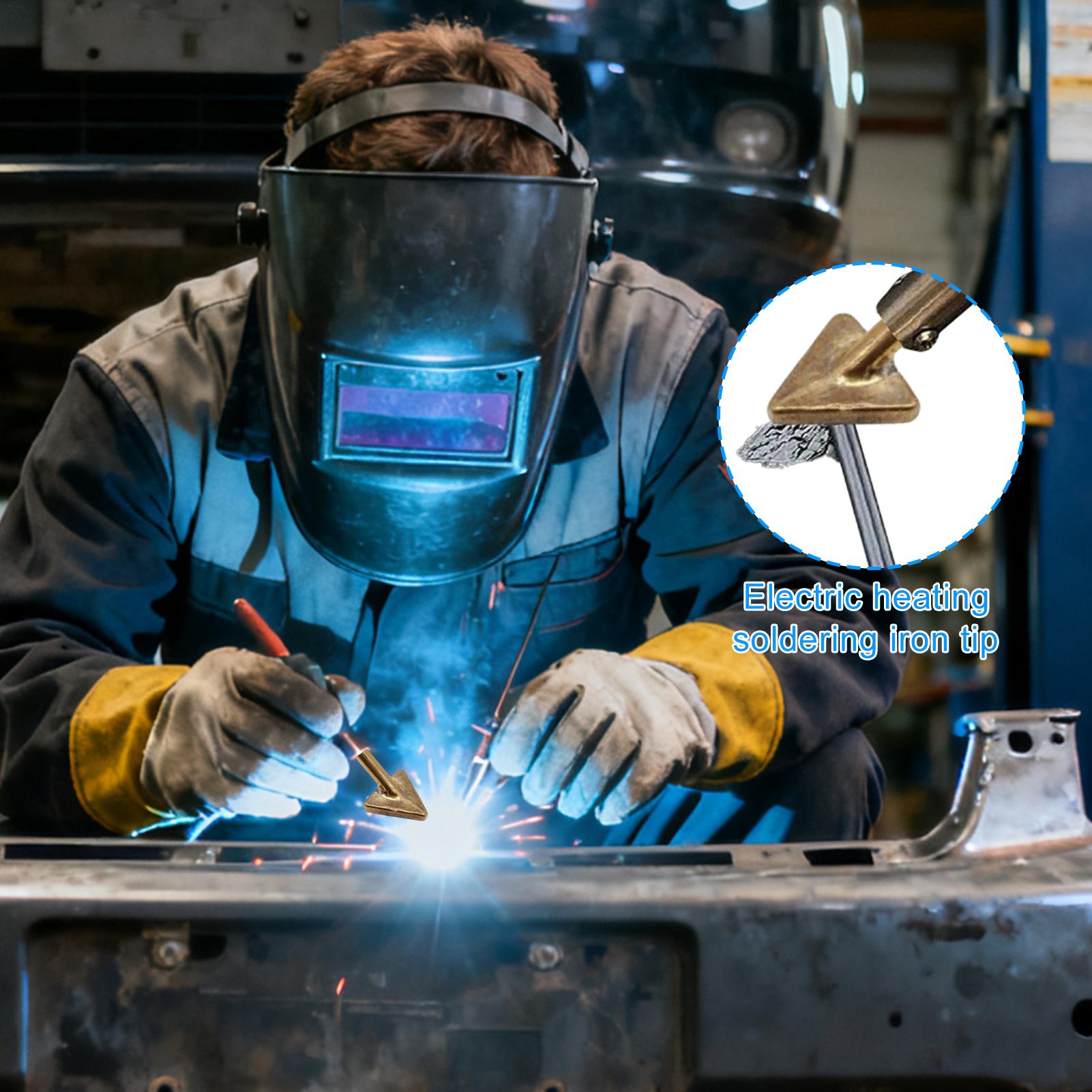 نصائح لحام الحديد مثلث النحاس  - مراجعة Electronics Repair Garage وسعره