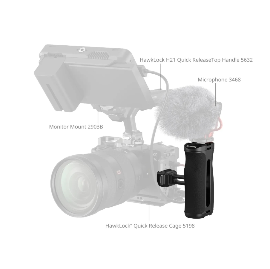 مقبض جانبي سريع التحرير SmallR - مراجعة Sony Camera Zv-E10 وسعره