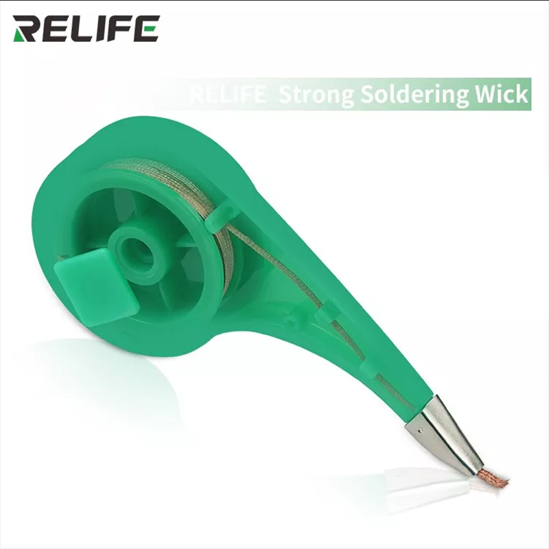 RELIFE ديسولديرينغ شبكة مكافحة - مراجعة Solder Wick Braid وسعره