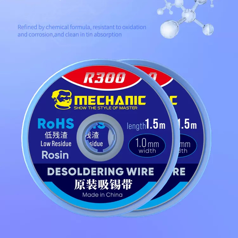 ميكانيكي R300 ديسولديرينغ شبكة - مراجعة Solder Wick Braid وسعره