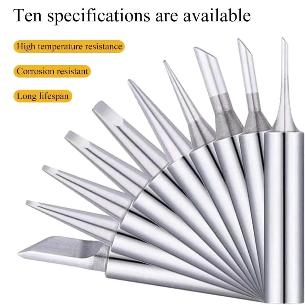 طقم 11 قطعة من رؤوس مكواة اللح - مراجعة Electronics Repair Kit With Soldering Iron وسعره