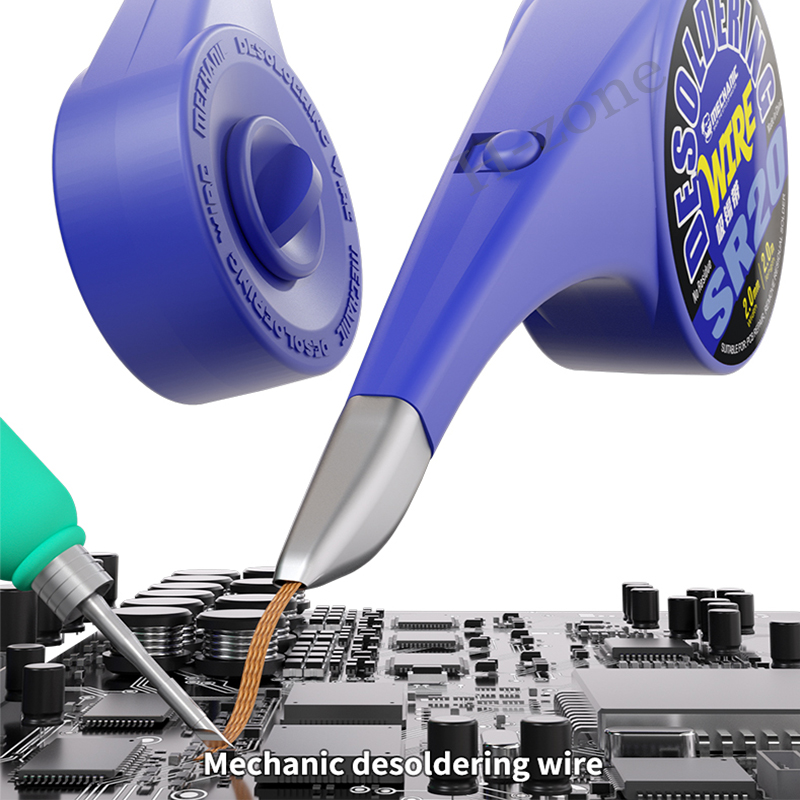 ميكانيكي SR20 سلسلة مكافحة الس - مراجعة Solder Wick Braid وسعره