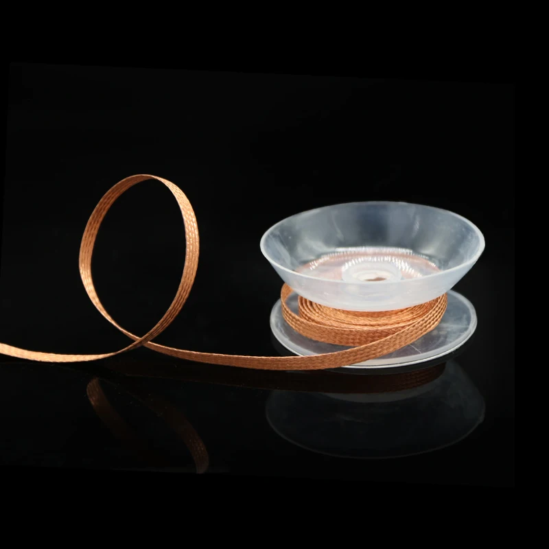 1-4 مللي متر 1.5 متر ديسولديري - مراجعة Solder Wick Braid وسعره
