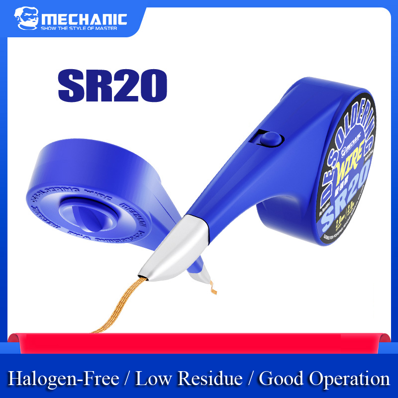 ميكانيكي SR20 ديسولديرينغ سلك  - مراجعة Solder Wick Braid وسعره