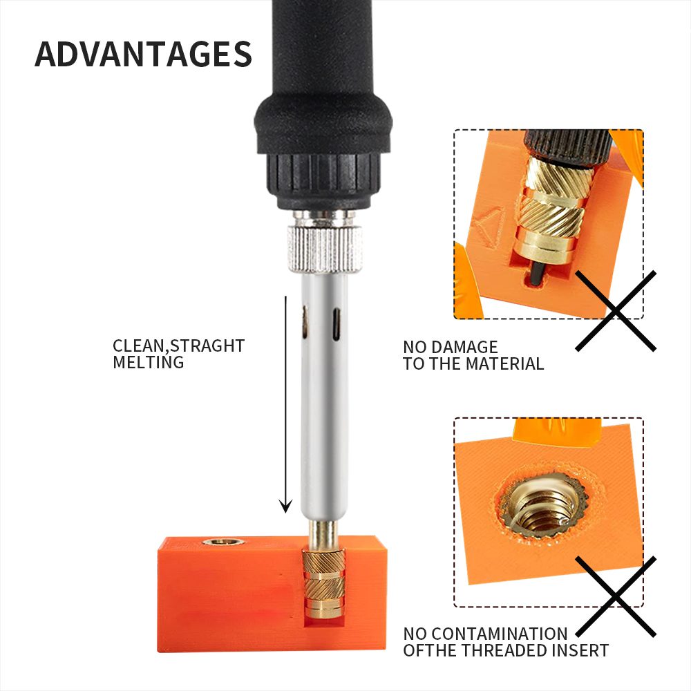 رؤوس مكواة لحام لتركيب الحشوات - مراجعة Electronics Repair Kit With Soldering Iron وسعره