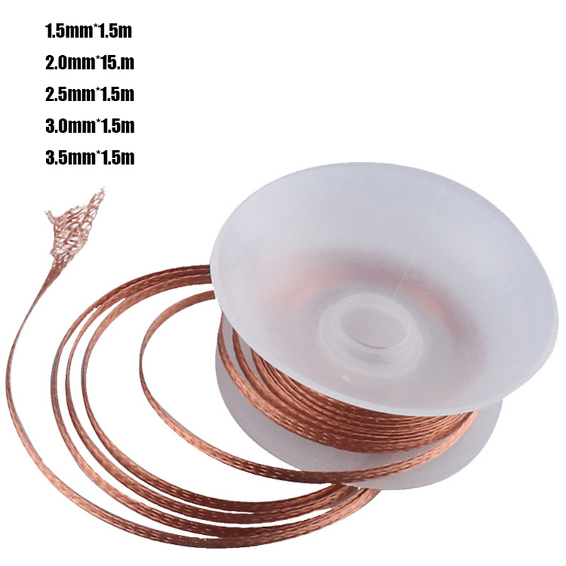 ديسولديرينغ جديلة لحام لحام مز - مراجعة Solder Wick Braid وسعره