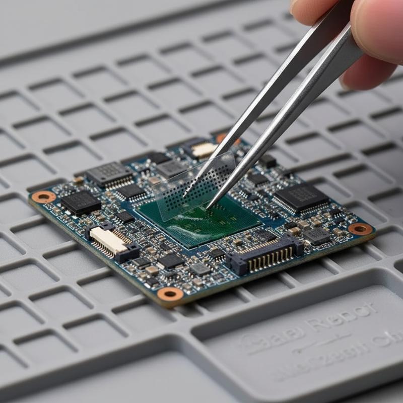قالب إعادة لحام BGA بالزيت الأ - مراجعة Electronic Repairing وسعره