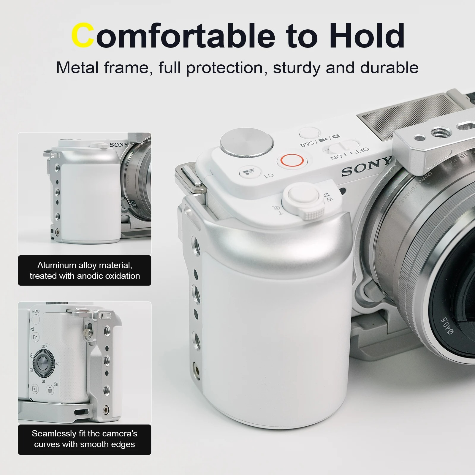 قفص كاميرا YANZUO ZV-E10 من سب - مراجعة Sony Camera Zv-E10 وسعره