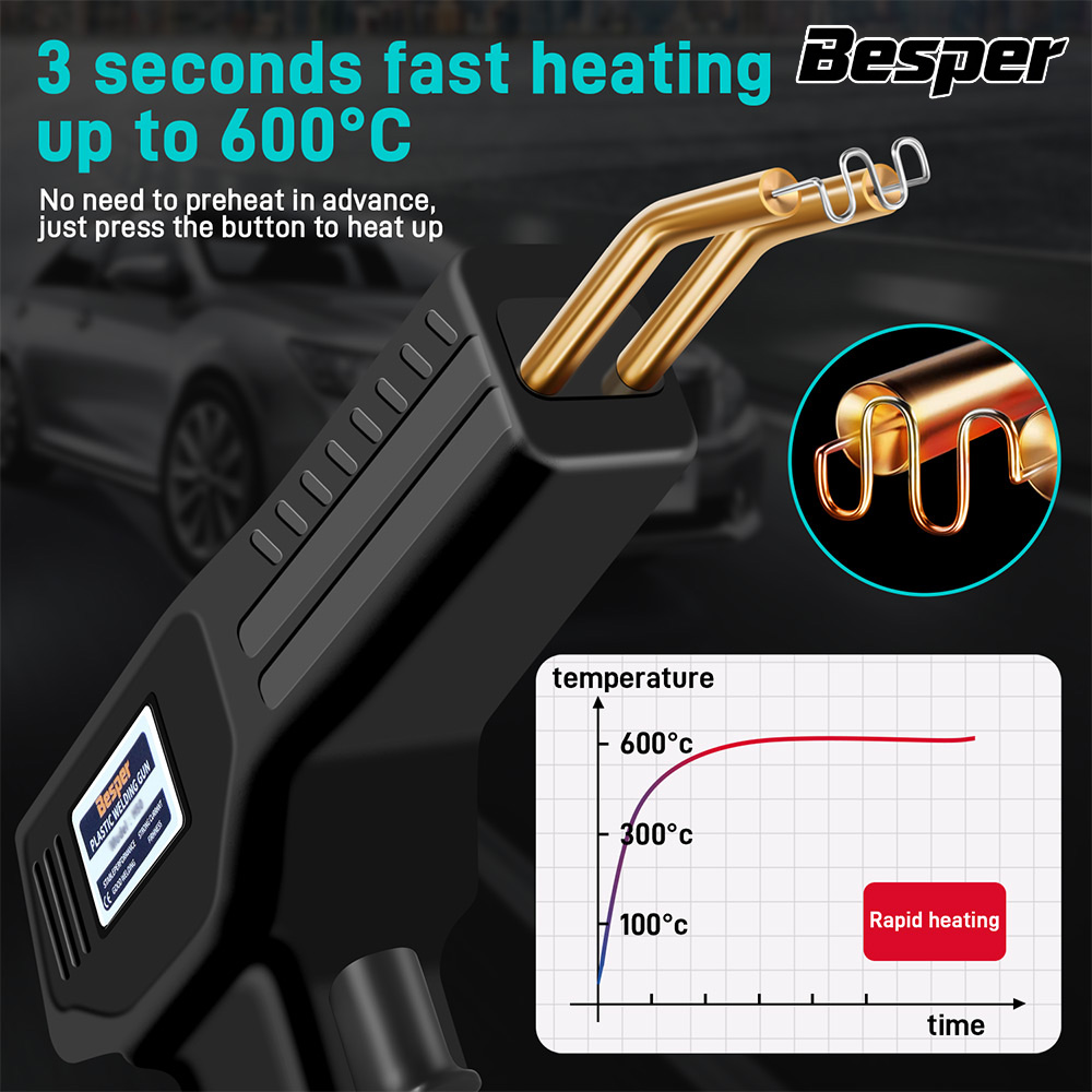 50 واط لحام البلاستيك 1000-200 - مراجعة Electronics Repair Kit With Soldering Iron وسعره