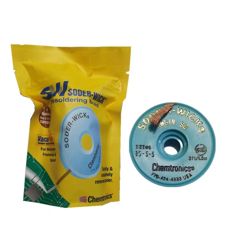 USA SW Chemtronics SODER الفتي - مراجعة Solder Wick Braid وسعره