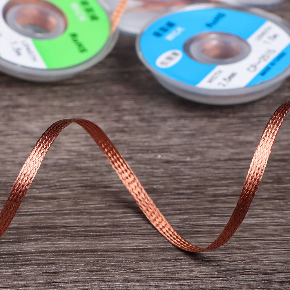 المهنية أداة تنظيف لحام لحام ا - مراجعة Solder Wick Braid وسعره