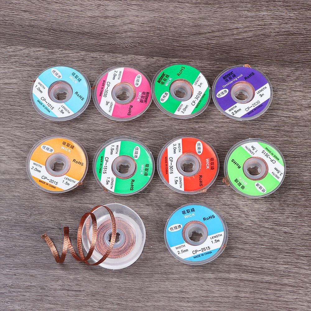 المهنية أداة تنظيف لحام لحام ا - مراجعة Solder Wick Braid وسعره